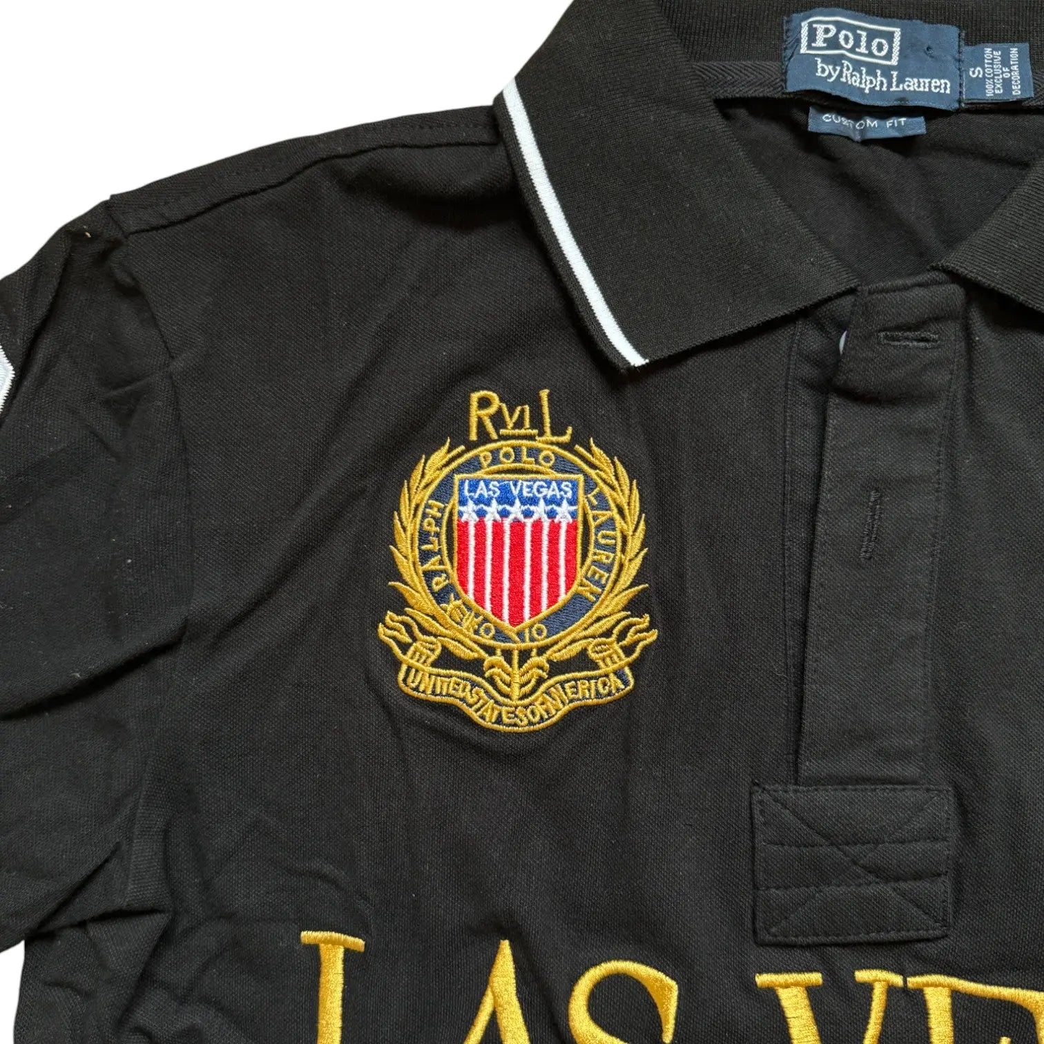 Chief Keef Polo Las Vegas Edition - Embroidered Crest Detail
