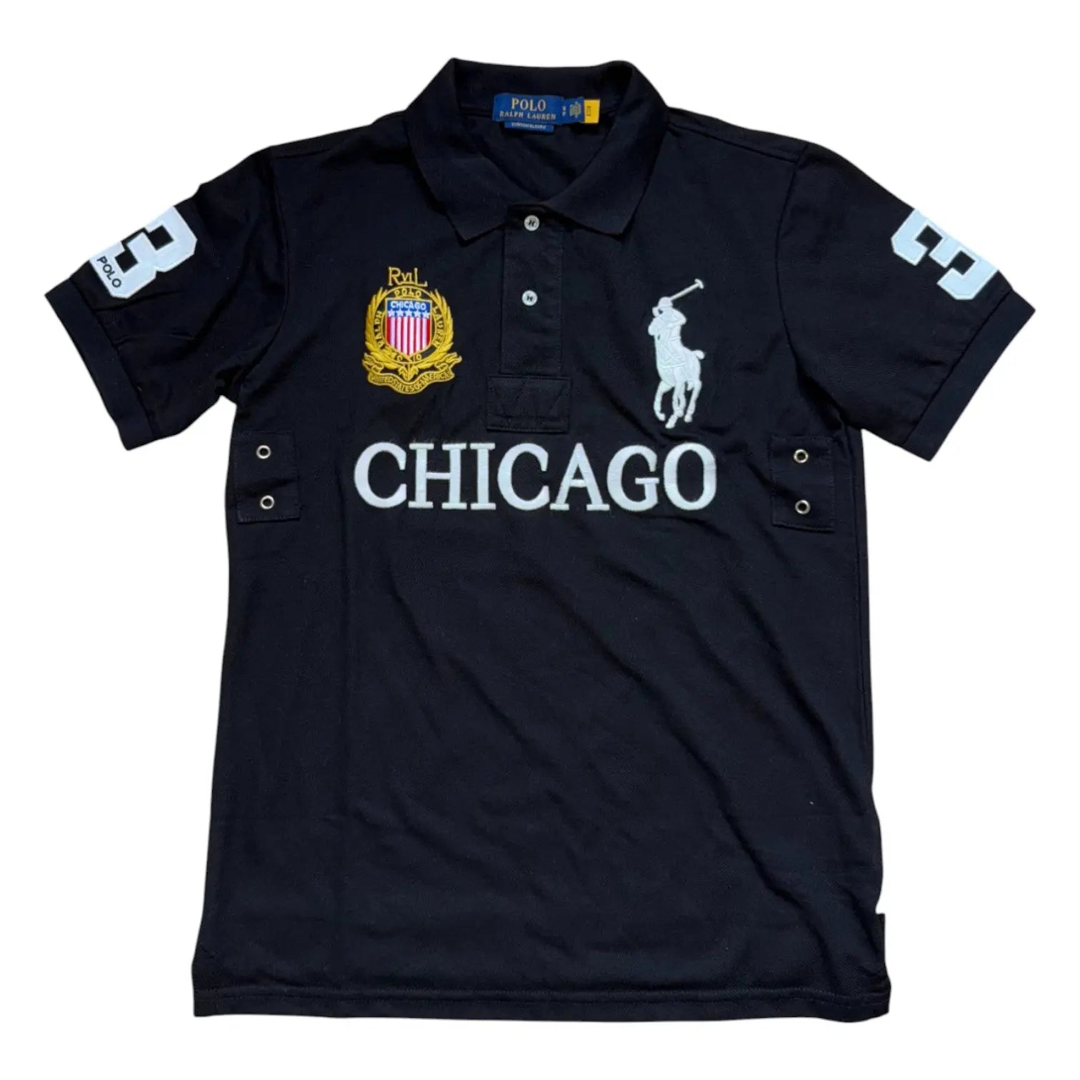 Chief Keef Chicago Edition Polo - Ralph Lauren Vintage Archive - Front View