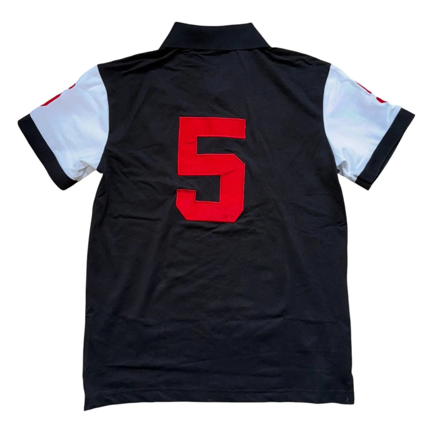 Chief Keef Tokyo Edition Polo - Ralph Lauren Vintage Number 5 - Back View