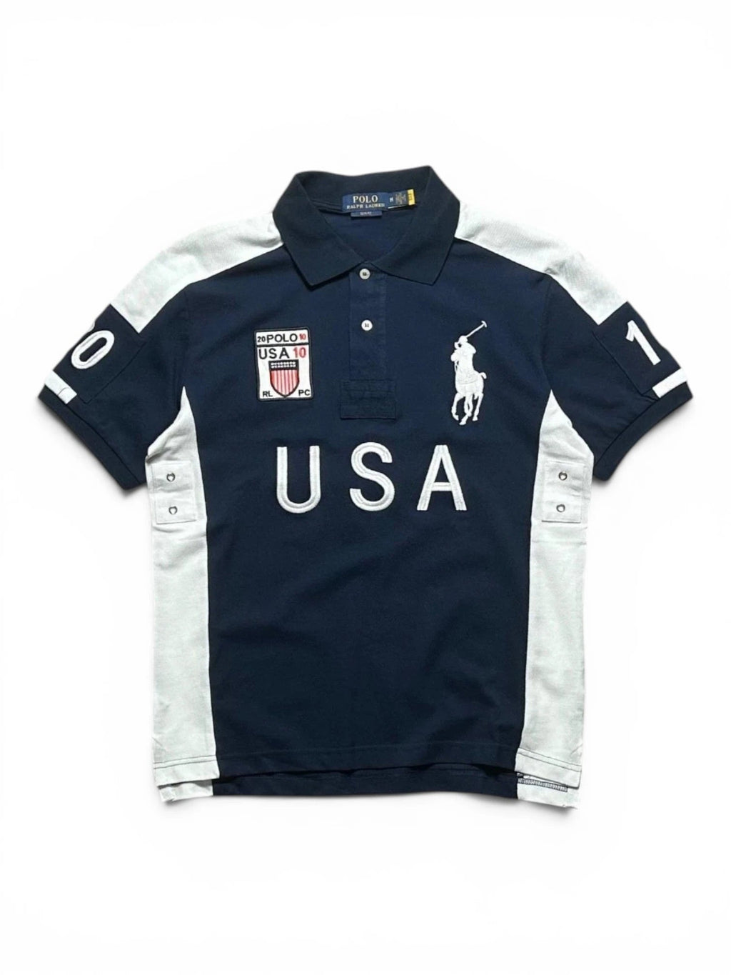 Chief Keef Polo USA Ralph Lauren Navy White